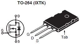 IXFK520N075T2, N-канальный силовой TrenchT2 MOSFET транзистор со встроенным быстрым диодом (HiperFET)